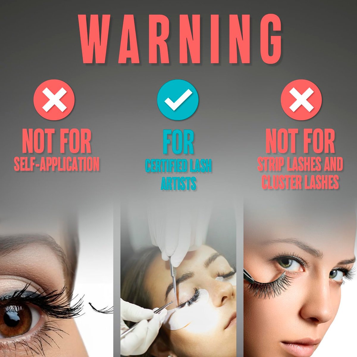 STACY LASH Premium Pro Eyelash Extension Glue – Extra Strong Black Adhesive, 0.3 Sec Drying, 7 Week Retention (0.17 fl oz/5ml) Avelisse