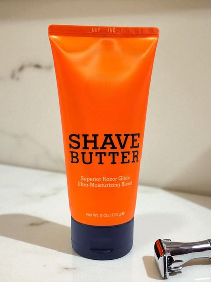 Shave Butter 6 oz – Pack of 3 – Ultra-Lubricating Shaving Cream with Shea, Mango & Cocoa Butter – Prevents Nicks & Razor Burn Avelisse