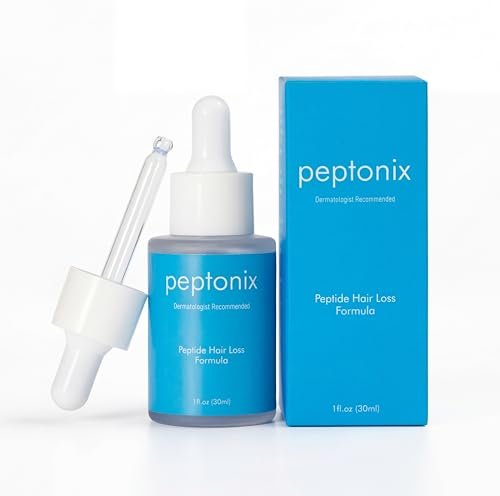 Peptonix Copper Peptide Hair Growth Serum – Copper Peptides, Ginseng, Licorice & Biotin – for Hair Loss & Thinning Hair Avelisse