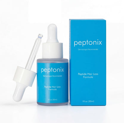 Peptonix Copper Peptide Hair Growth Serum – Copper Peptides, Ginseng, Licorice & Biotin – for Hair Loss & Thinning Hair Avelisse