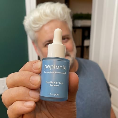Peptonix Copper Peptide Hair Growth Serum – Copper Peptides, Ginseng, Licorice & Biotin – for Hair Loss & Thinning Hair Avelisse