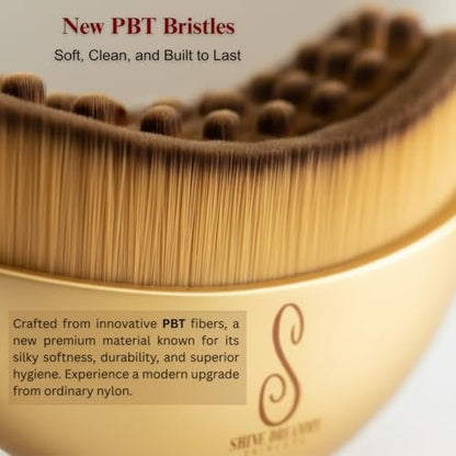 Lymphatic Contour Face Brush for Facial Sculpting – Anti-Puffiness, Detox & Lift, Improves Skin Glow & Absorption – Guasha Depuff Lift Brush for Face, Neck, Chin Massage – Instruction Included Avelisse