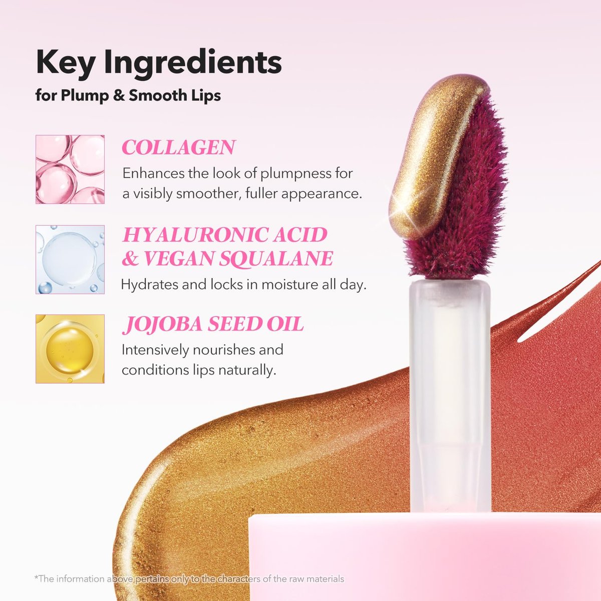 APRILSKIN Hero All Day Plumping Lip Stain - 24H Long-Lasting, Quick Visible Plumping, Smudge-Proof & Transfer Proof Wipe-Off Tint - Natural Rose (0.14 oz) - görsel 7