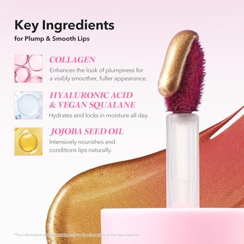 APRILSKIN Hero All Day Plumping Lip Stain - 24H Long-Lasting, Quick Visible Plumping, Smudge-Proof & Transfer Proof Wipe-Off Tint - Natural Rose (0.14 oz) - görsel 8