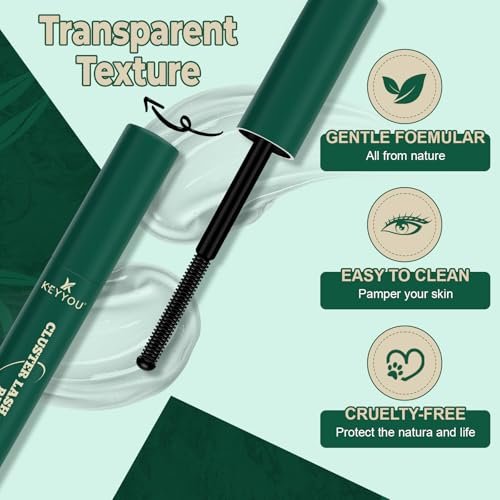 KEYYOU Lash Cluster Lash Remover 5ML – Oil-Based Gentle Eyelash Glue Remover for Lash Bond and Seal, Safe for Self-Application DIY Use - görsel 8