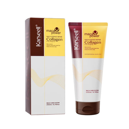 Karseell Collagen Hair Treatment Deep Repair Mask with Argan Oil for Dry Damaged Hair - 200ml Avelisse