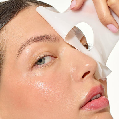 Mario Badescu Advanced Collagen Hydrogel Mask Set of 3 – Hydrating, Firming & Brightening Face Mask with Peptides, Hyaluronic Acid & Niacinamide Avelisse