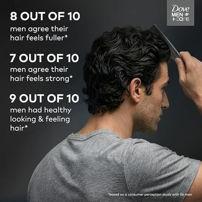 Dove Men+Care Charcoal & Clay Shampoo 28 Fl Oz | Deep Purifying & Hair Strengthening