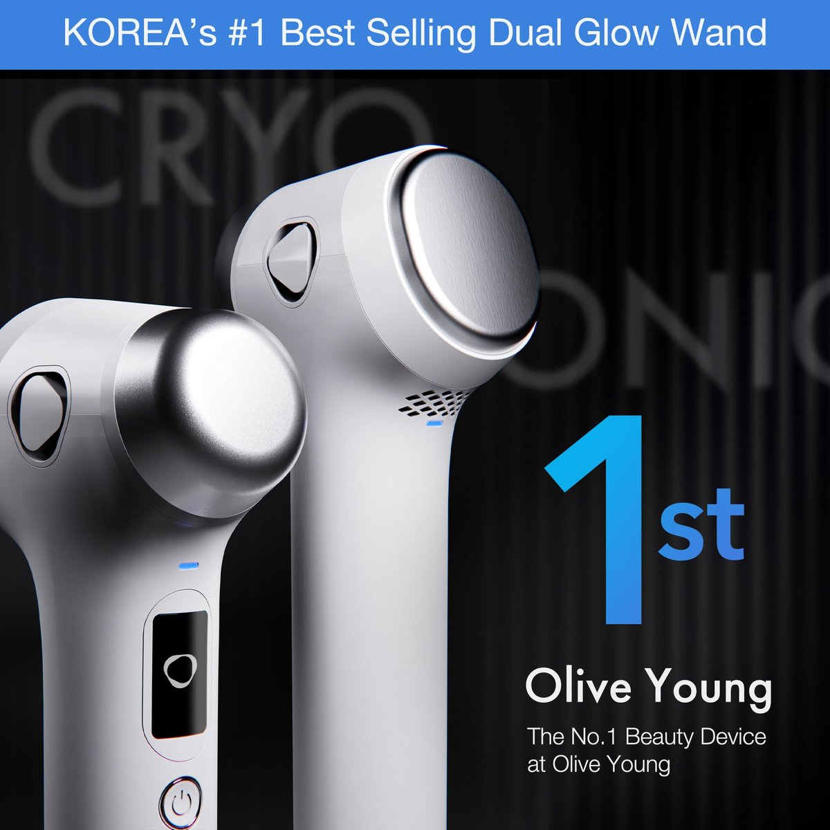 glow.m Cryo Sonic with Moisture Booster Gel (100g) | Next Level Glow Set for Glass Skin - görsel 3