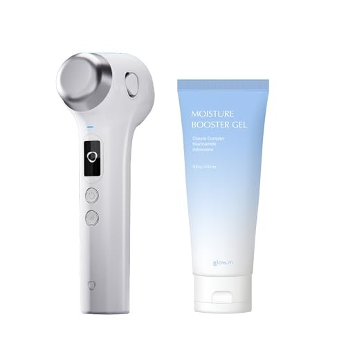 glow.m Cryo Sonic with Moisture Booster Gel (100g) | Next Level Glow Set for Glass Skin - görsel 2