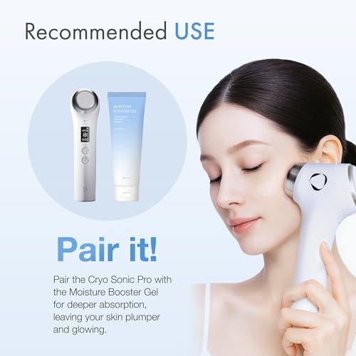 glow.m Cryo Sonic with Moisture Booster Gel (100g) | Next Level Glow Set for Glass Skin - görsel 12