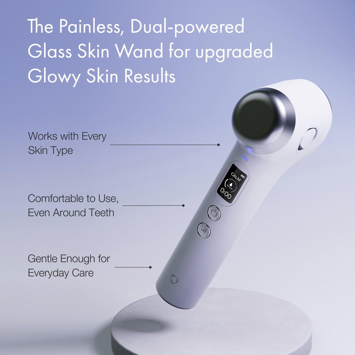 glow.m Cryo Sonic with Moisture Booster Gel (100g) | Next Level Glow Set for Glass Skin - görsel 5