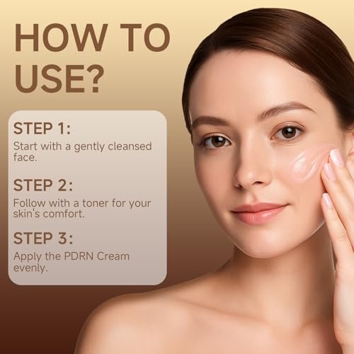 HZENPPOR PDRN Serum Cream – 99% Pure Salmon DNA Advanced Face Moisturizer with Collagen, Hyaluronic Acid & Niacinamide for Glass Glow Skin Hydration, Uneven Skin Tone (20g, Unscented) - görsel 14