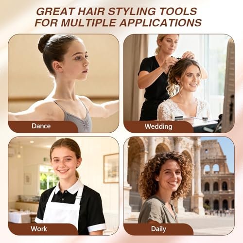 Seiolieliou 4-in-1 Hair Styling Cream Set – Professional Finishing Stick, Wax, Boar Bristle Brush & 3 Combs for Frizz Control, Shine & Hold Avelisse