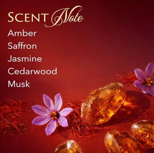 Mine True Bak 540 Eau de Parfum - Ambery Saffron Long Lasting Perfume for Women - Travel Size 9ml (0.3 fl oz) - Ideal Gift for Her Avelisse