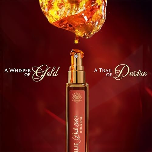 Mine True Bak 540 Eau de Parfum - Ambery Saffron Long Lasting Perfume for Women - Travel Size 9ml (0.3 fl oz) - Ideal Gift for Her Avelisse