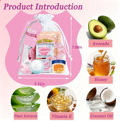 144 PCS Spa Party Supplies for Women - Complete Spa Day Favors Kit with Face Masks, Lip Balm, Under Eye Patches, Foot Bath Bombs & More | Sleepover Birthday Gift Set Avelisse