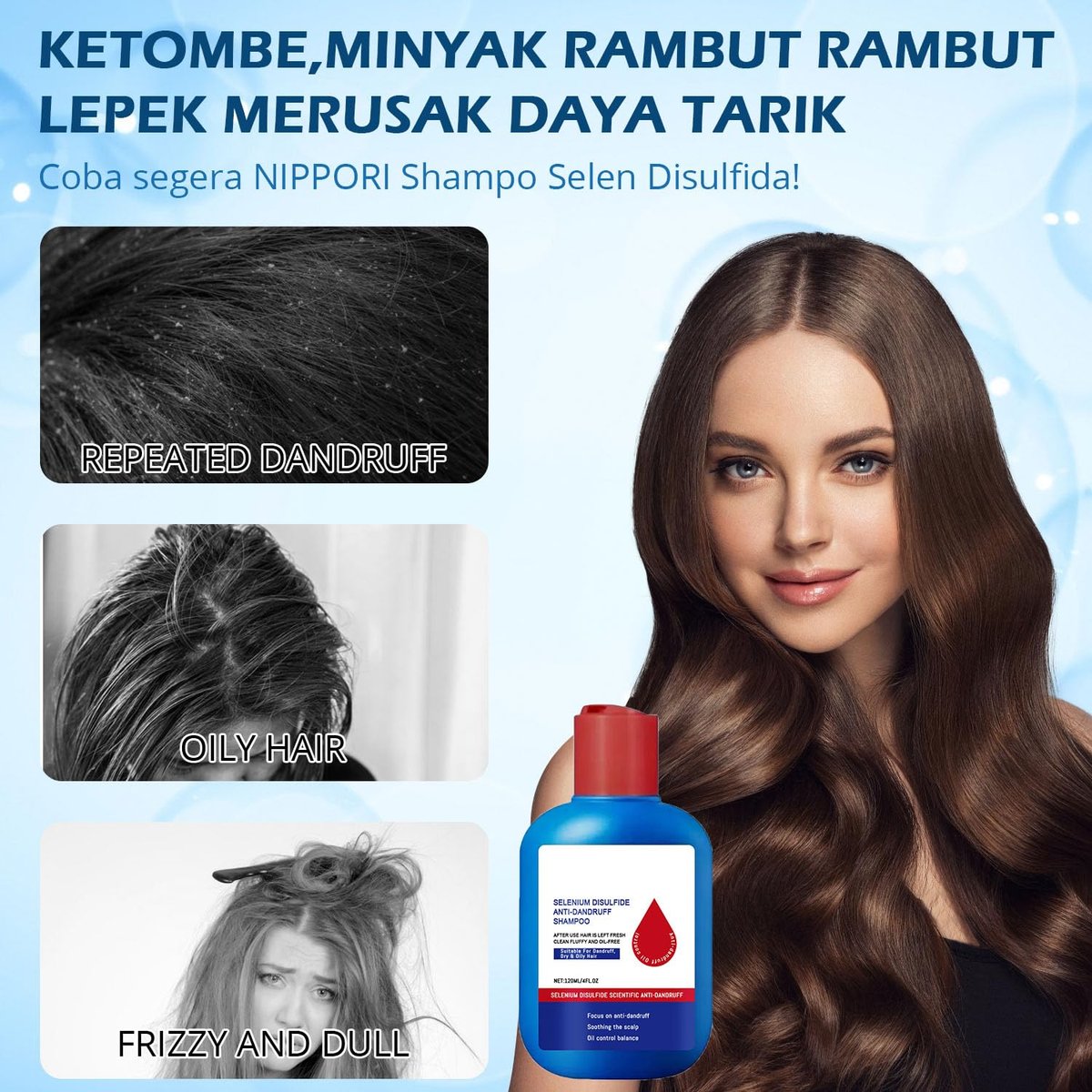F FENG PEI Nippori Shampoo - Oil Control Refreshing Anti-Dandruff Cleansing Shampoo, Unisex, 4 Fl Oz Avelisse