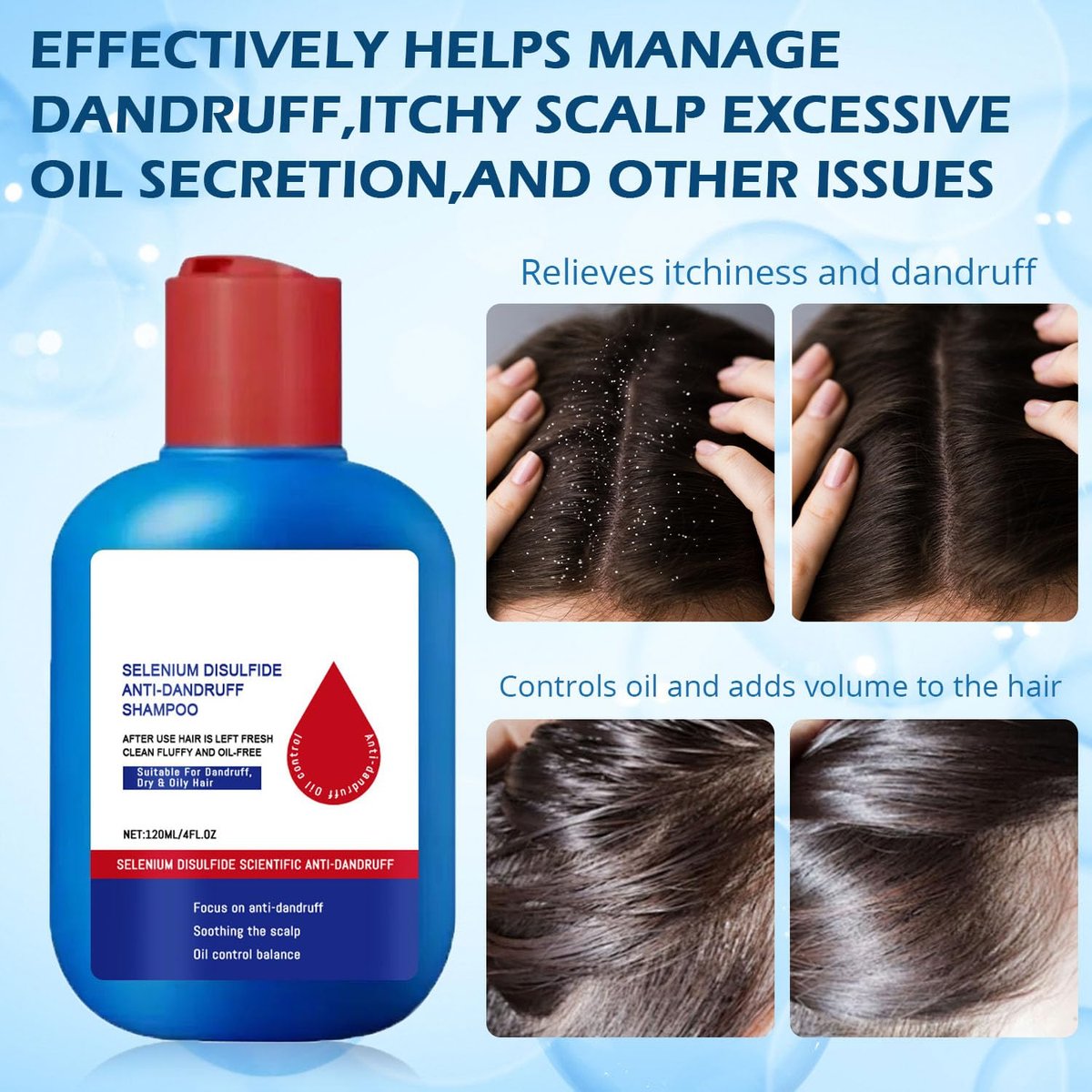 F FENG PEI Nippori Shampoo - Oil Control Refreshing Anti-Dandruff Cleansing Shampoo, Unisex, 4 Fl Oz Avelisse