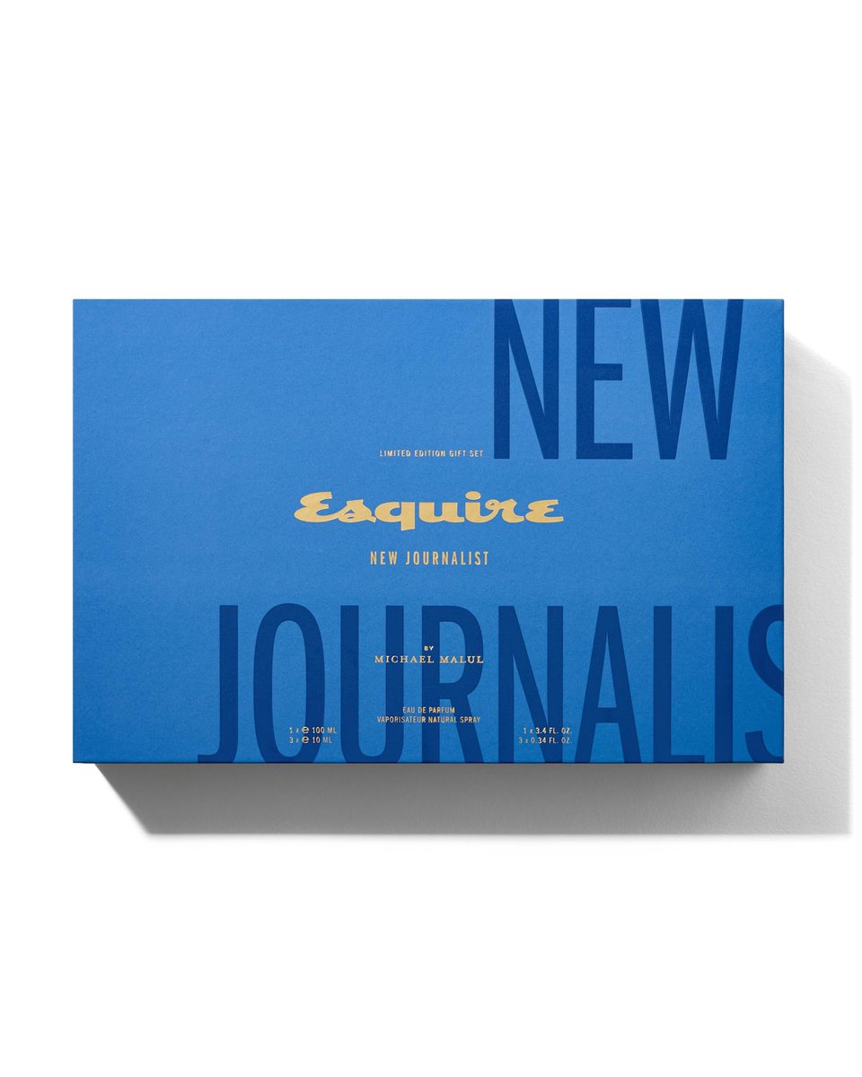 Michael Malul Esquire New Journalist Eau de Parfum Gift Set - 100ml & 10ml - görsel 3