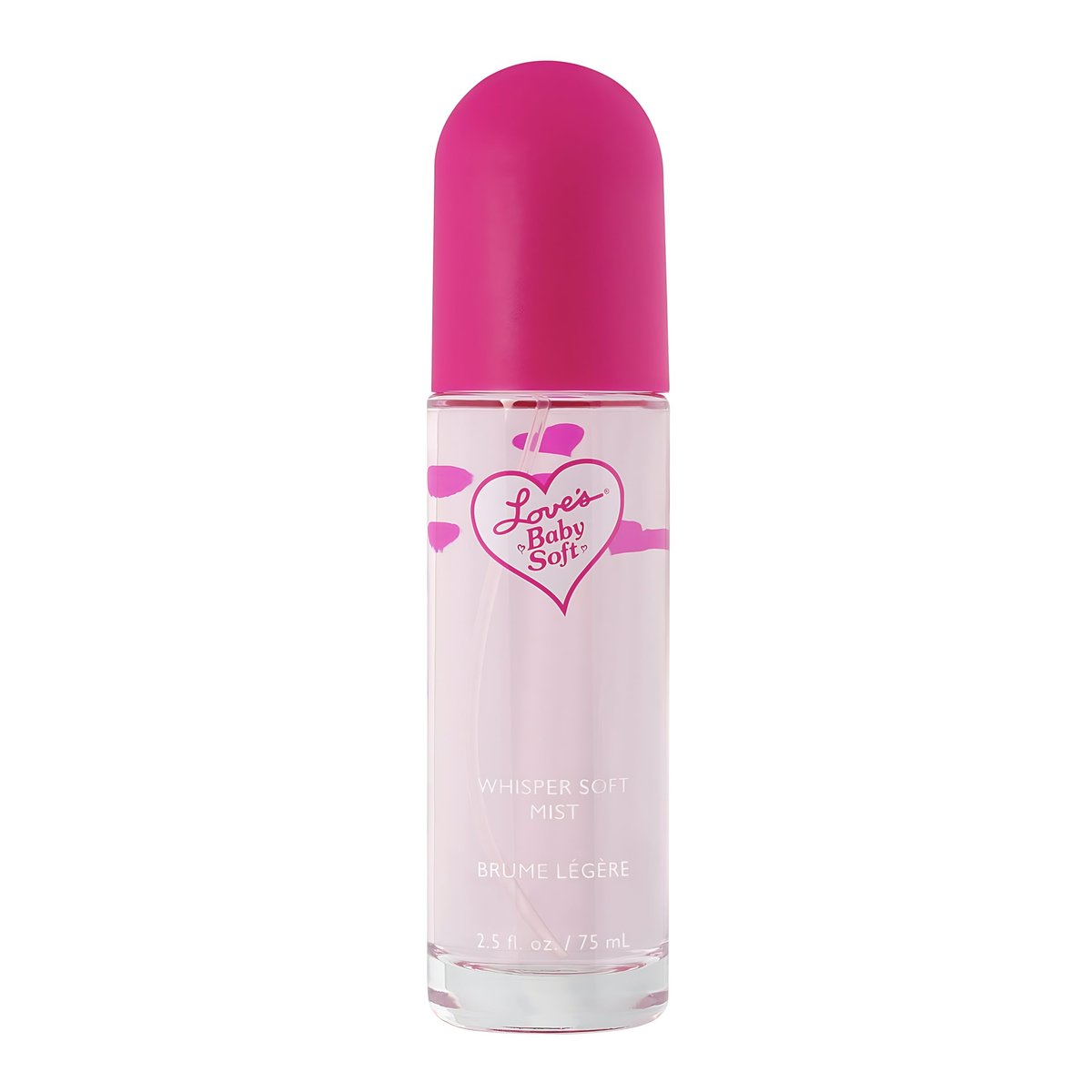 Love's Baby Soft Whisper Soft Mist Perfume Spray - 2.5 Fl Oz | Floral & Powder Scent with Lemon Leaf & Orange Avelisse