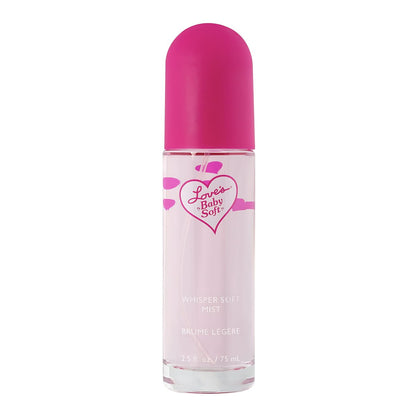 Love's Baby Soft Whisper Soft Mist Perfume Spray - 2.5 Fl Oz | Floral & Powder Scent with Lemon Leaf & Orange Avelisse