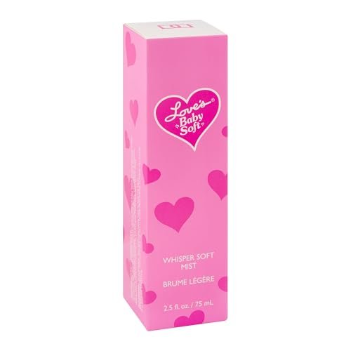 Love's Baby Soft Whisper Soft Mist Perfume Spray - 2.5 Fl Oz | Floral & Powder Scent with Lemon Leaf & Orange Avelisse