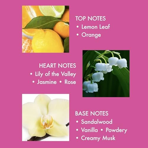 Love's Baby Soft Whisper Soft Mist Perfume Spray - 2.5 Fl Oz | Floral & Powder Scent with Lemon Leaf & Orange Avelisse