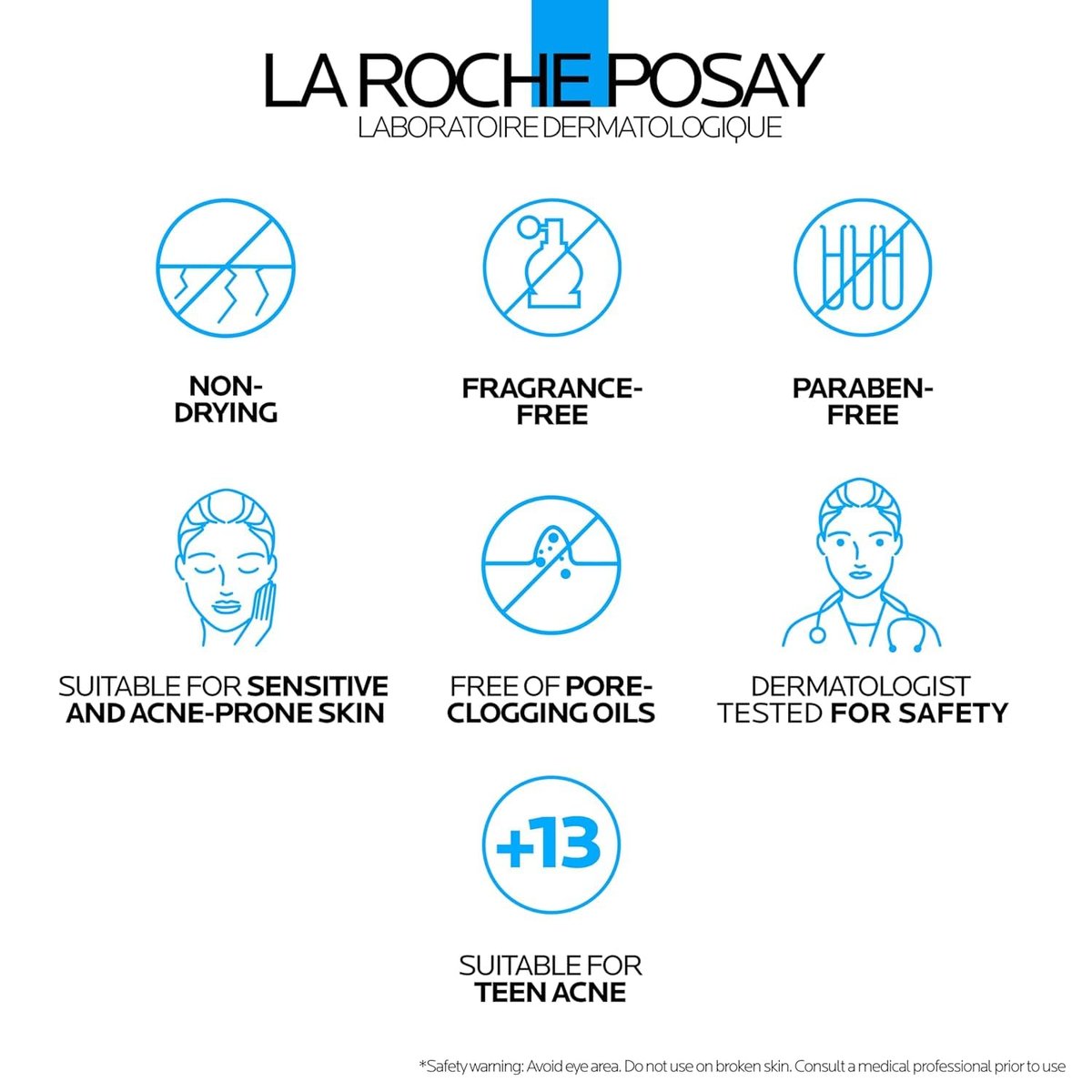 La Roche-Posay Effaclar BPO Multi-Target Acne Treatment with 5.5% Micronized Benzoyl Peroxide - Acne Cream for Face, Targets Oily Skin, Blackheads & Prevents Pimples, 20ml Avelisse
