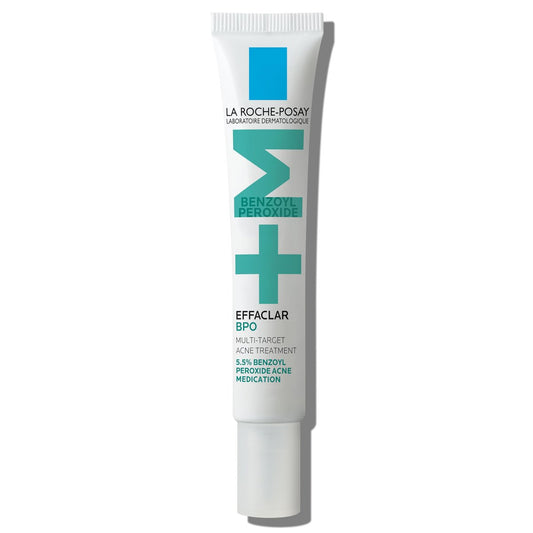 La Roche-Posay Effaclar BPO Multi-Target Acne Treatment with 5.5% Micronized Benzoyl Peroxide - Acne Cream for Face, Targets Oily Skin, Blackheads & Prevents Pimples, 20ml Avelisse