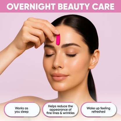 ZZSLEEP Face Wrinkle Tape Patches – Overnight Forehead & Smile Line Patches with Collagen, Aloe Vera & Vitamin E, 220 Pre-Cut Strips (2 Sizes) Avelisse
