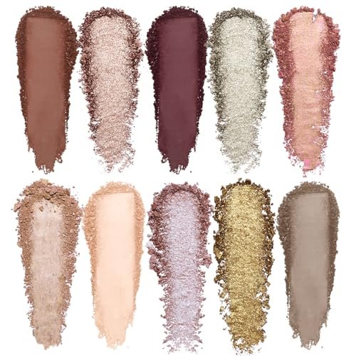 UCANBE All in One Baked Makeup Palette – Eyeshadow, Blush & Bronzer Face Kit, Full Face Makeup Gift Set for Women, Neutral Pigmented Colors Avelisse