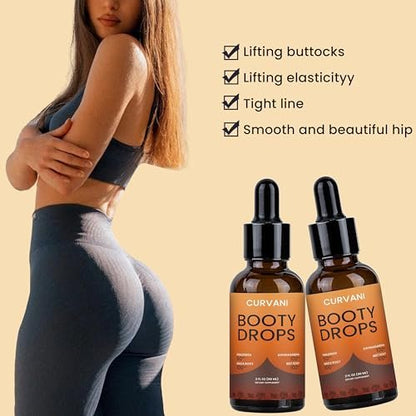 Curvani Booty Drops Lifting Serum – Concentrated Formula for Curves & Beauty (2 oz) Avelisse