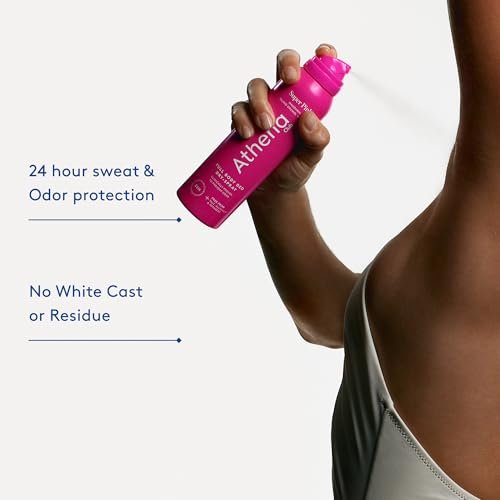 Athena Club Full Body Deo Natural Deodorant Dry Spray for Women, Aluminum Free 360 Degree Whole Body Deodorant, 24 Hour Odor Protection, No Residue, Super Pink Tropical Scent, 4 oz Avelisse