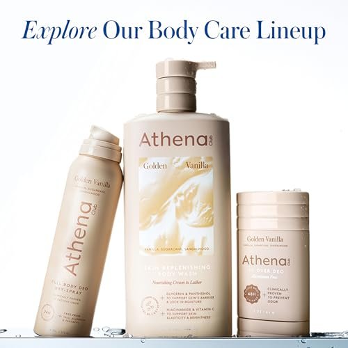 Athena Club Full Body Deo Natural Deodorant Dry Spray for Women, Aluminum Free 360 Degree Whole Body Deodorant, 24 Hour Odor Protection, No Residue, Super Pink Tropical Scent, 4 oz Avelisse