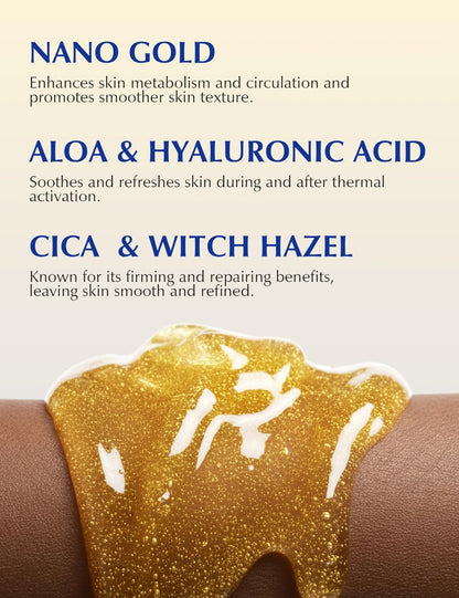 EXPRESSIONS WELLNESS Skin Tightening Cellulite Cream - Golden Sweat Hot Cream for Firming & Toning | B Flat Gel for Belly, Thigh, Butt & Arms | 200g Avelisse