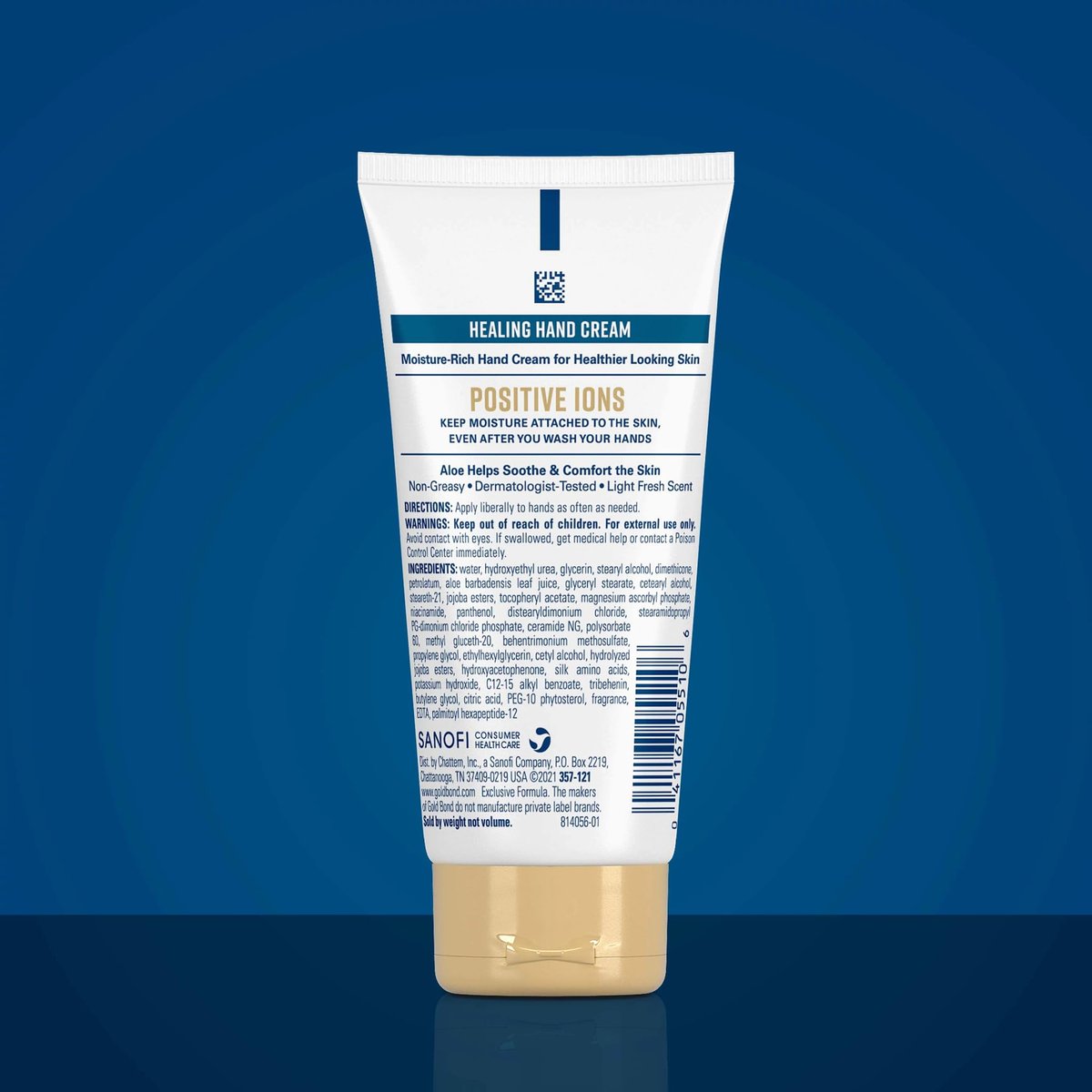 Gold Bond Healing Hand Cream, 3 oz. (Pack of 6) - Moisture That Lasts Through Handwashing with Aloe Avelisse