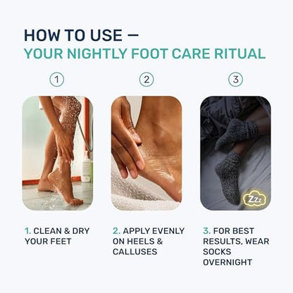 Maximum Strength Urea Cream 40% for Feet – Callus Remover & Cracked Heel Repair with Salicylic Acid, Ceramides & Tea Tree Oil – Dry Foot Lotion for Diabetics, Neuropathy, 4.3 oz