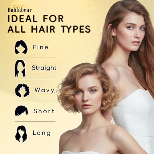 Bablabear Hair Thickening & Volumizing Spray for Fine Thin Hair – Adds Instant Volume, Fullness, Root Support & Extreme Body – Texturizing Spray for Women & Men – Safe for Color Treated Hair – 8.5 Fl Oz - görsel 13