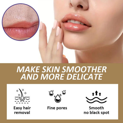 Gentle Facial Hair Removal Cream with Coconut Oil for Women – Upper Lip & Chin, 3.52 fl oz Avelisse