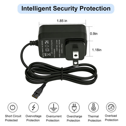 4.5V Charger Cord for BaByliss PRO Clipper & Trimmer FX870 FX788 FX787 FXSSM FX820 FX726 FX825, Power Adapter for BaByliss Barberology