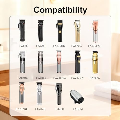 4.5V Charger Cord for BaByliss PRO Clipper & Trimmer FX870 FX788 FX787 FXSSM FX820 FX726 FX825, Power Adapter for BaByliss Barberology - görsel 6