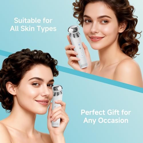 Depuffing Wand for Face & Eyes – 2-in-1 Cold and Heat Facial Therapy with Adjustable Temp; Beauty Wand, Face Roller and Eye Massage Tool to Reduce Puffiness, Dark Circles & Revive Skin Radiance Avelisse