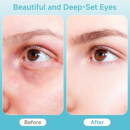 Depuffing Wand for Face & Eyes – 2-in-1 Cold and Heat Facial Therapy with Adjustable Temp; Beauty Wand, Face Roller and Eye Massage Tool to Reduce Puffiness, Dark Circles & Revive Skin Radiance Avelisse