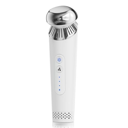 Depuffing Wand for Face & Eyes – 2-in-1 Cold and Heat Facial Therapy with Adjustable Temp; Beauty Wand, Face Roller and Eye Massage Tool to Reduce Puffiness, Dark Circles & Revive Skin Radiance Avelisse