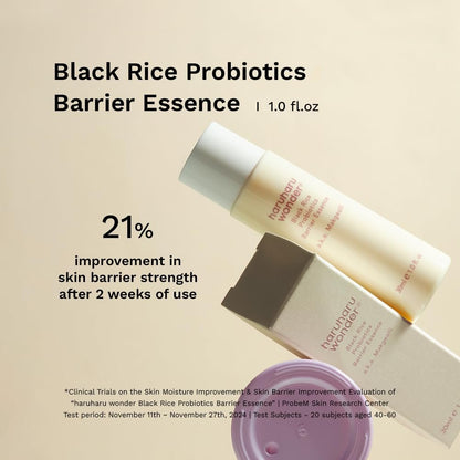 Haruharu Wonder Best Glow Trial Kit - Strong, Hydrated, Glowing Daily Routine Mini Size Avelisse