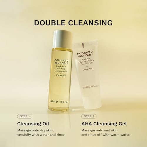 Haruharu Wonder Best Glow Trial Kit - Strong, Hydrated, Glowing Daily Routine Mini Size Avelisse