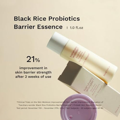 Haruharu Wonder Best Glow Trial Kit - Strong, Hydrated, Glowing Daily Routine Mini Size Avelisse