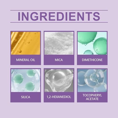 Lmoy Eye & Cheek Palette - Eyeshadow and Highlighter Makeup, Shimmer Glow Face Highlighter Palette with Contour Kit and Detachable Brush - görsel 14