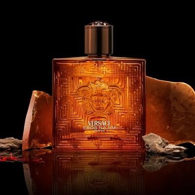 Versace Eros Najim Parfum - Mini Cologne for Men, 0.17 Oz, Travel Size Cologne Avelisse